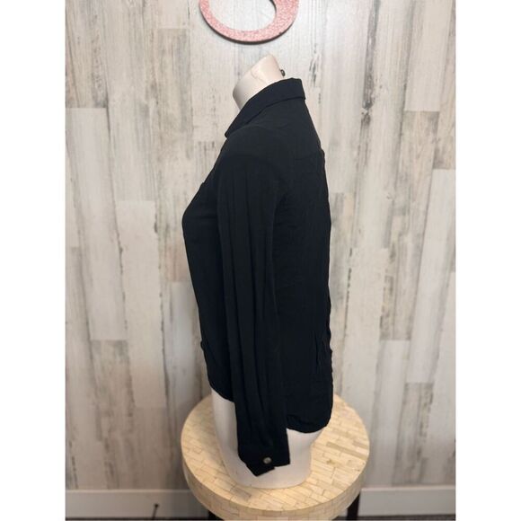 A New Day black blouse size XSmall - Picture 5 of 8
